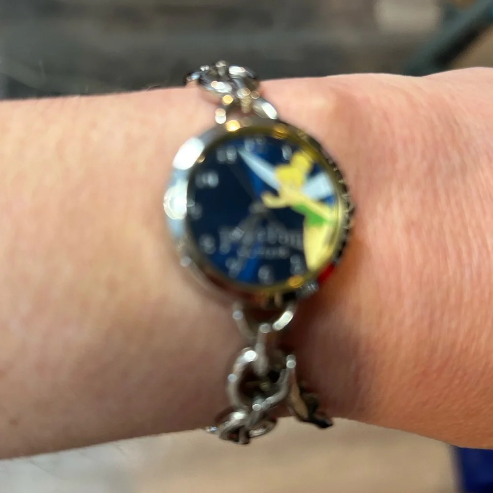 Disney Peter Pan Tinker Bell Watch with Charm